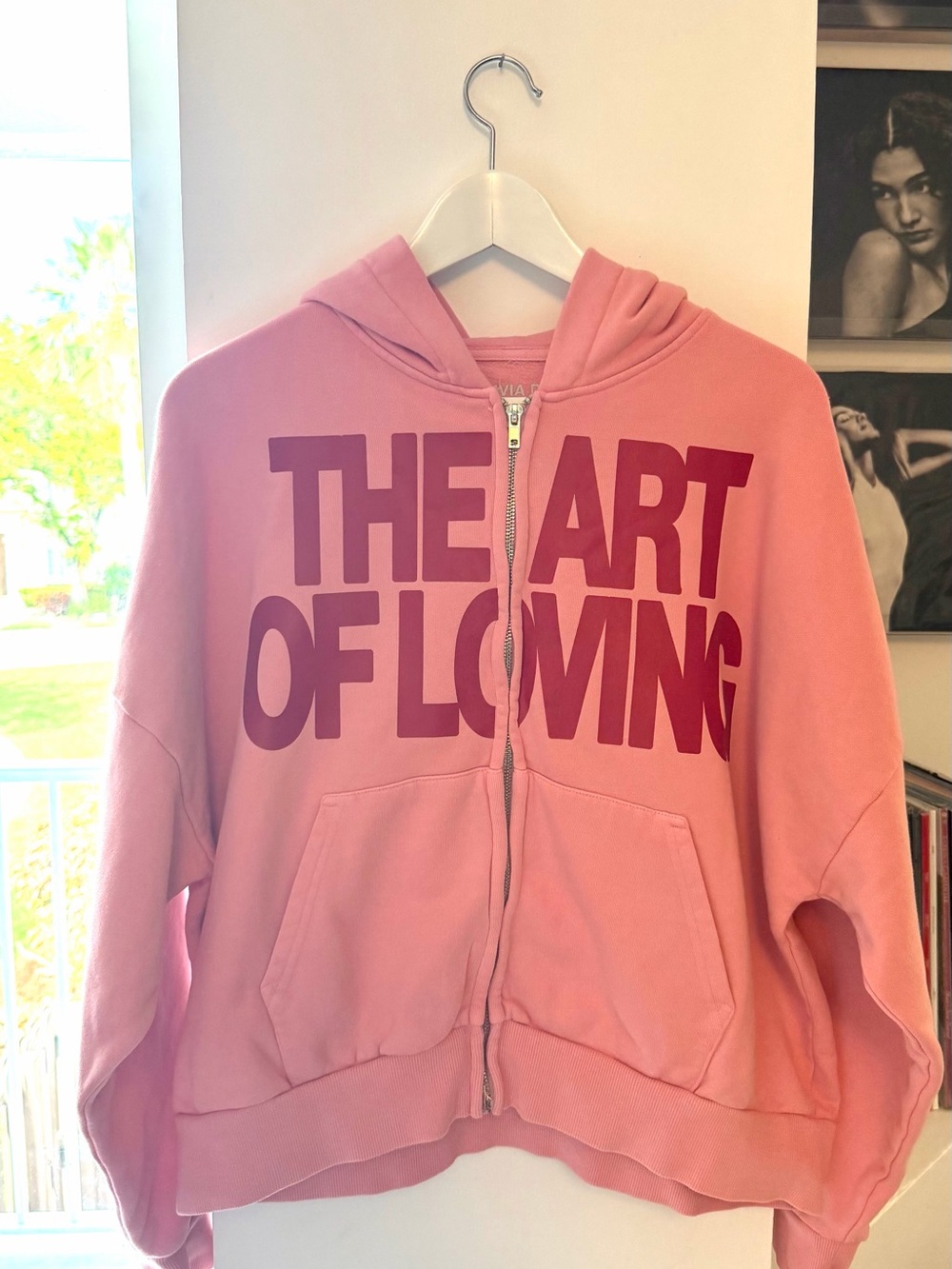 Olivia Dean Pink Hoodie | Size S | Official Merch | Concert Hoodie